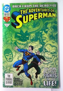 Adventures of Superman (1987 series)  #500, NM + (Actual scan)