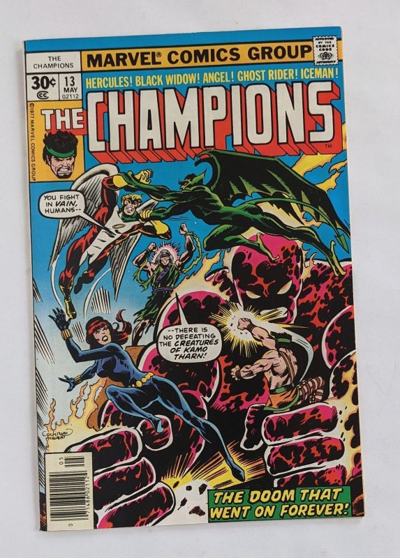 The Champions #13 (1977)  VF+