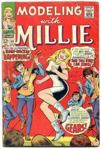 Modeling With Millie #54-MILLIE AS SUPERHERO READING Fantastic Four Comic