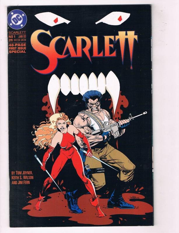 Scarlett #1 VG DC Comics Comic Book Joyner Jan 1993 DE37 TW7