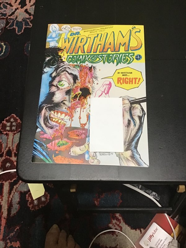 Dr. Wirtham's Comix & Stories #5.6 (1980) Super rare signed number addit...