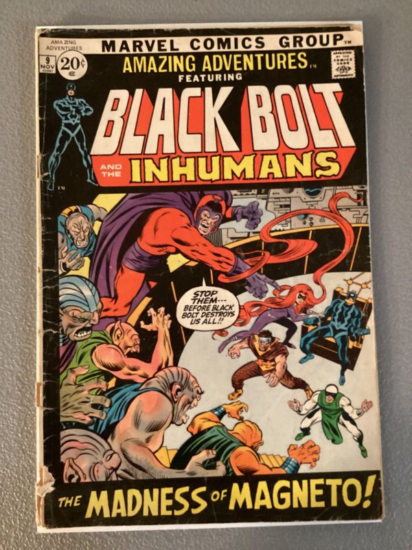 Amazing Adventures #9 (1971) Black Bolt And The Inhumans