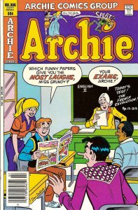 Archie #306 VG ; Archie | low grade comic July 1981 Classroom Cover