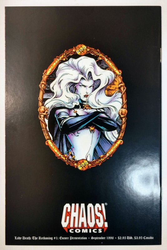 Lady Death #1 (9.2, 1994) Reprint Variant