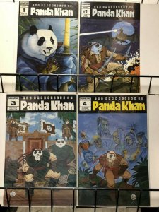 CHRONICLES OF PANDA KHAN 1-4 (1987) anthropomorphic techno fantasy HE'S BACK