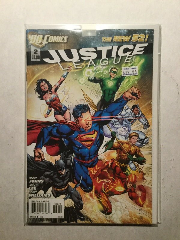 Justice League 2 3 New 52 Variants Near Mint Nm Dc Comics