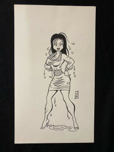 Original Senorita Rio Pin Up- wet dress