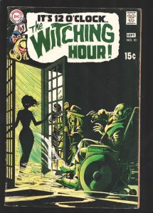 Witching Hour #10 1970-Alex Toth & Gray Morrow horror comic art-Black cover-VG 
