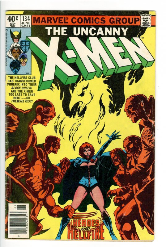 XMEN 134 G/VG 3.0 1st APP DARK PHOENIX! SOLID COPY.