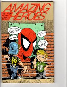 Lot Of 7 Amazing Heroes Comic Book Magazines # 172 173 179 191 197 + SP 1 3 J228