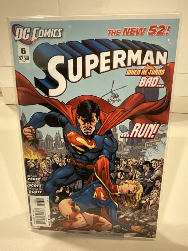 Superman #6  2012  9.0 (our highest grade)  New 52!