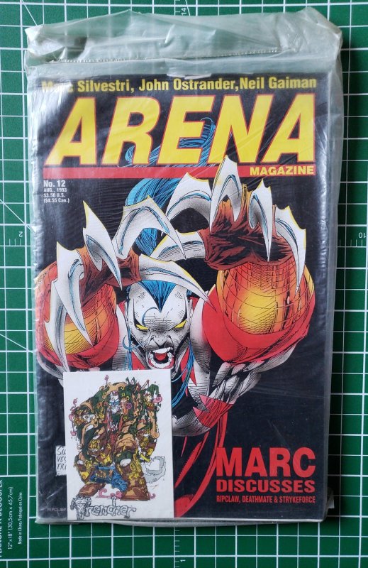 Arena Magazine #12 (1993) sealed with sky zero