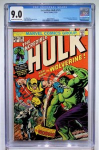The Incredible Hulk #181 (1974) CGC 9.0