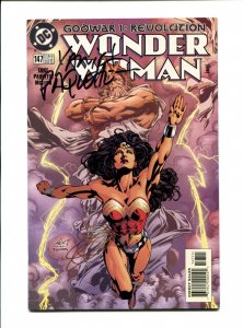 Wonder Woman #147 - Signed Yanick Paquette (9.2) 1999