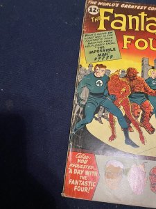 Fantastic Four #11 (1963)the first impossible.man
