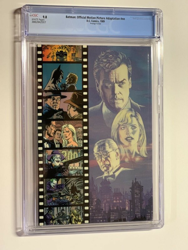 Batman official motion picture adaptation NN 1 1989 DC comics prestige format