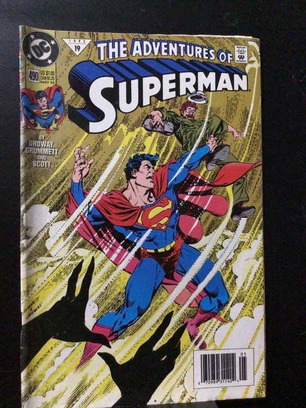 Adventures of Superman #490 (1992)