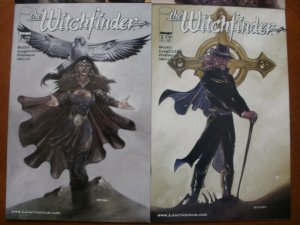 4 Near-Mint Image Comic WITCHFINDER #1 #1 (Variant) #2 #3 (1999) Scott Romano