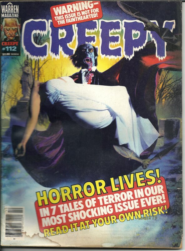 Creepy #112 (1979) Rich Corben cover