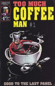 Too Much Coffee Man #1 (5th) FN ; Adhesive | Shannon Wheeler