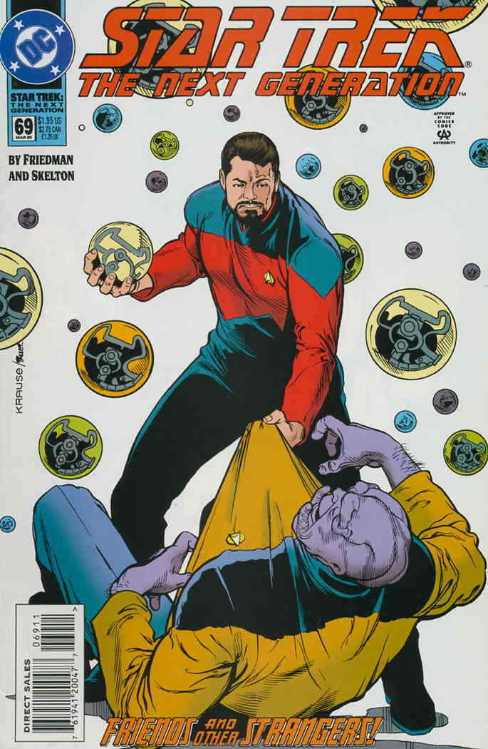 Star Trek The Next Generation 69 Vf Nm Dc Comic Books Modern Age Dc Comics Hipcomic