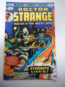 Doctor Strange #10 (1975) VG+ Condition ink drawing on bc