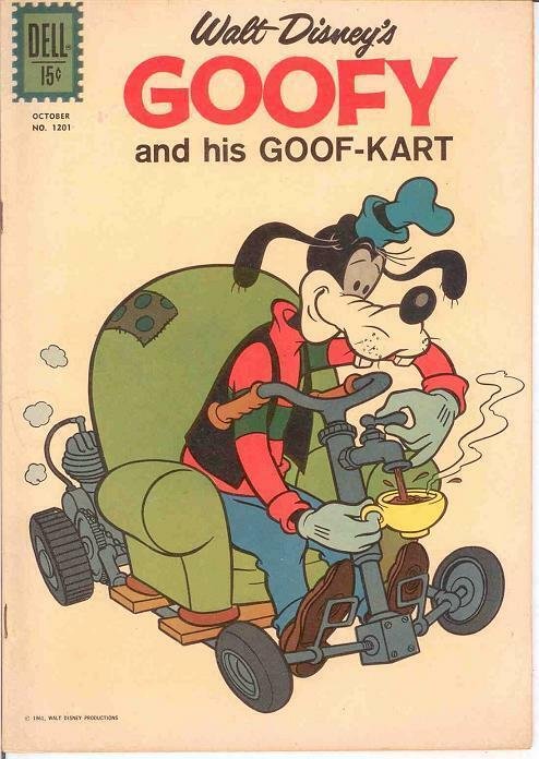 GOOFY F.C.1201 VF  October 1961 COMICS BOOK