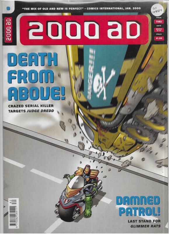 2000 AD #1182 GD Judge Dredd, Downlode Tales, Mazeworld, Rose O'Rion