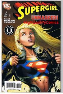 SUPERGIRL #7, NM+, Greg Rucka, Churchill, 2005, more DC in store