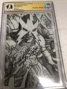 Mile Morales Spider-Man (2023) #5 (CGC 9.8 SS) Signed Alex Ross Sketch Cover