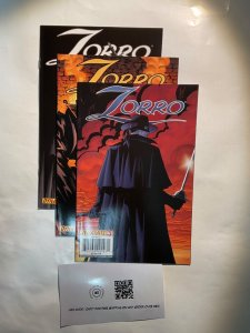 3 Zorro Dynamite Comic Books # 3 5 6 77 JS34