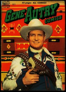 Gene Autry--#41--1950--COMIC BOOK--Dell--VG/FN
