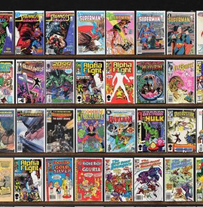 Huge Lot 150+ Comics with Alpha Flight, West Coast Avengers & More!