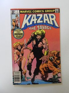 Ka-Zar the Savage #1 (1981) FN- condition