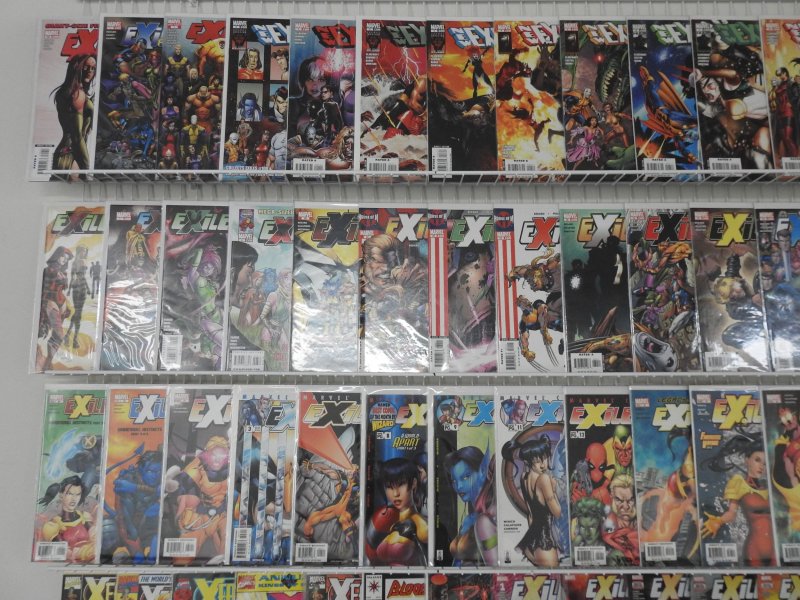 Huge Lot 170+ Comics W/Exiles, New Exiles, X-Factor+ Avg VF+ Condition!!