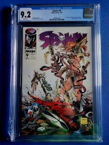 Spawn #9 Direct Edition (1993)  CGC Graded 9.2