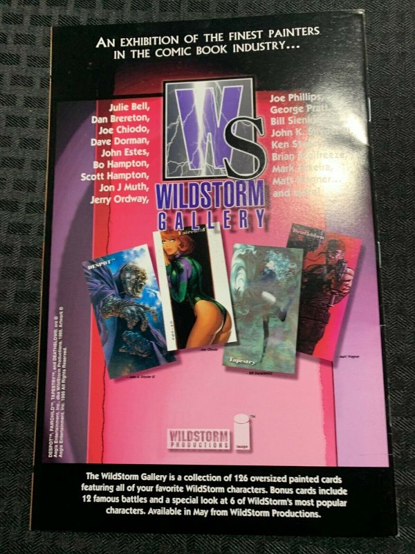 1995 TEAM 7 Objective Hell #1 VF 8.0 SIGNED w/ Card / Fisherman Collection