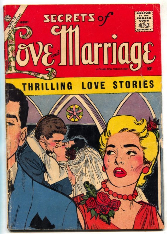 Secrets of Love & Marriage #9 1958- Charlton Romance- Vince Colletta