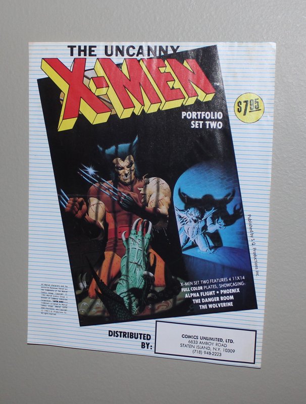 X-Men Promo Flyer / Wolverine / 1983