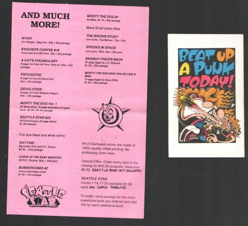 Testosterone City! #1 1990-Peter Bagge-1st issue-16 page -3 x5 comix