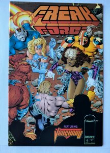 Freak Force #4 Newsstand Edition (1994)