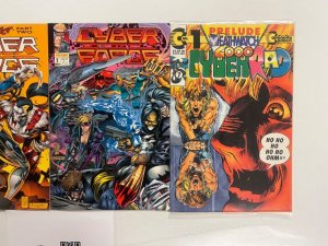 4 Indie Comics Cyber Force # 1 2 2 + Cyboars # 1 61 JS47