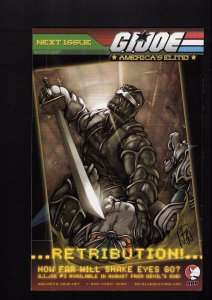 G.I. Joe Comic Book #2 - SIGNED BY JOE CASEY! (8.0) 2005