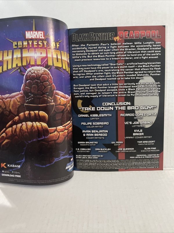 Black Panther VS Deadpool #5