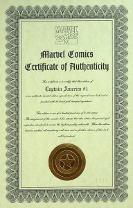 Captain America #1 Variant Cover (1996) - CGC 9.6 - Cert#4256299023