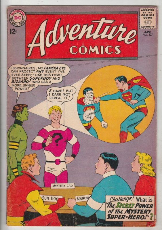 Adventure Comics #307 (Apr-63) FN/VF Mid-High-Grade Legion of Super-Heroes