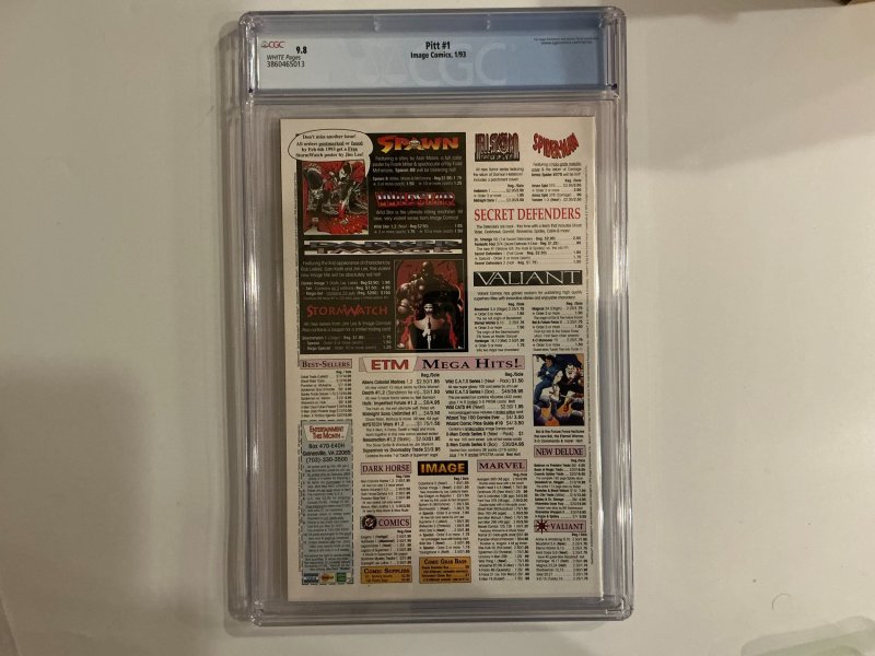 Pitt #1 CGC 9.8  - (1993) 1st Appearance Pitt