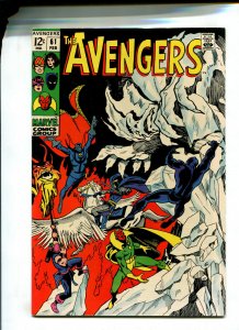AVENGERS #61 (8.0) BLACK KNIGHT!! 1968