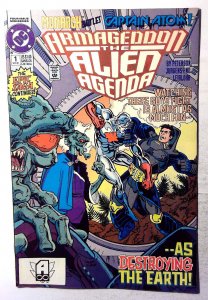 Armageddon: The Alien Agenda #1 (1991) DC Comics Captain Atom 1st Print Comic