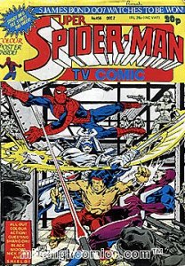 SUPER SPIDER-MAN TV COMIC  (UK MAG) #456 Very Good